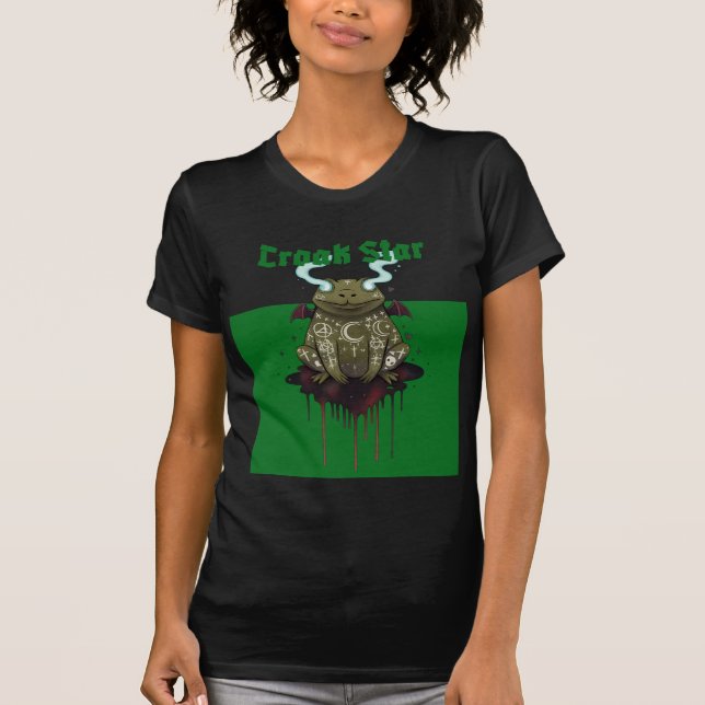 Croak Star T Shirt (Framsida)