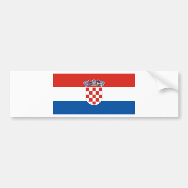 croatia bildekal (Framsidan)