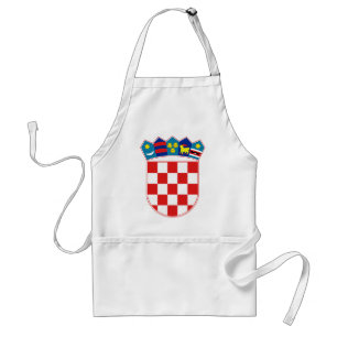 croatia emblem förkläde