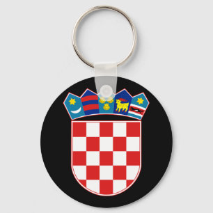 croatia emblem nyckelring