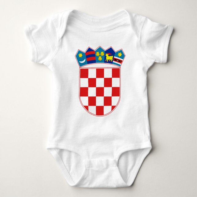 croatia emblem t-shirt (Framsida)