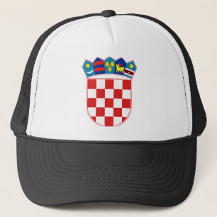 croatia emblem truckerkeps