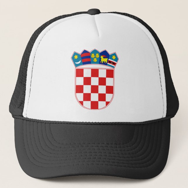 croatia emblem truckerkeps (Framsida)