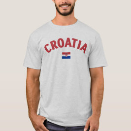 Croatia Flag T Shirt