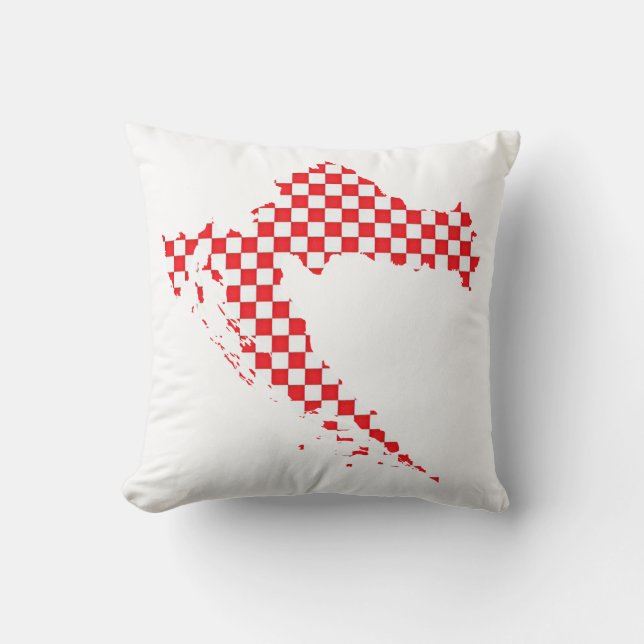 Croatia hrvatska kroatien hrv hr adria turism sea kudde (Framsida)