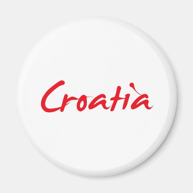 CROATIA MAGNET (Framsidan)