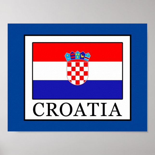 Croatia Poster (Framsidan)