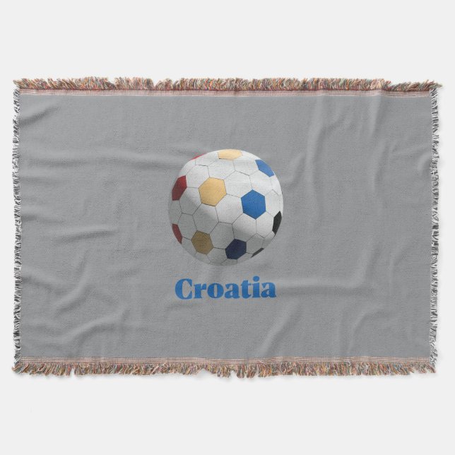 Croatia Soccer Filt (Framsidan)