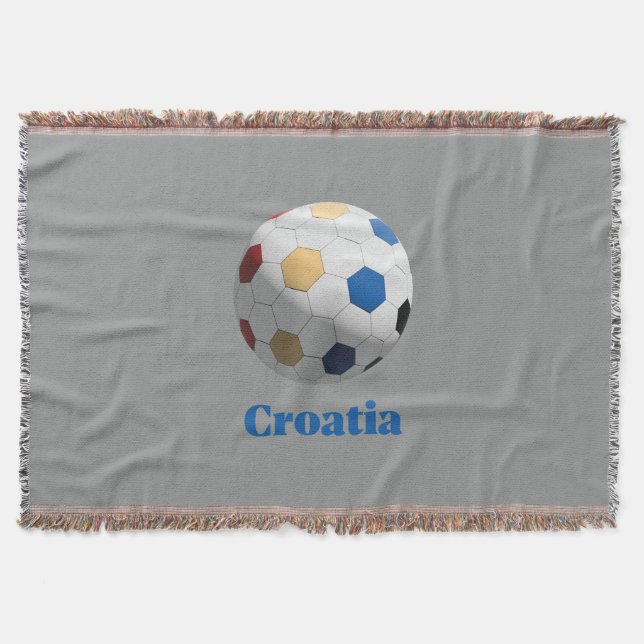 Croatia Soccer Filt (Framsidan)