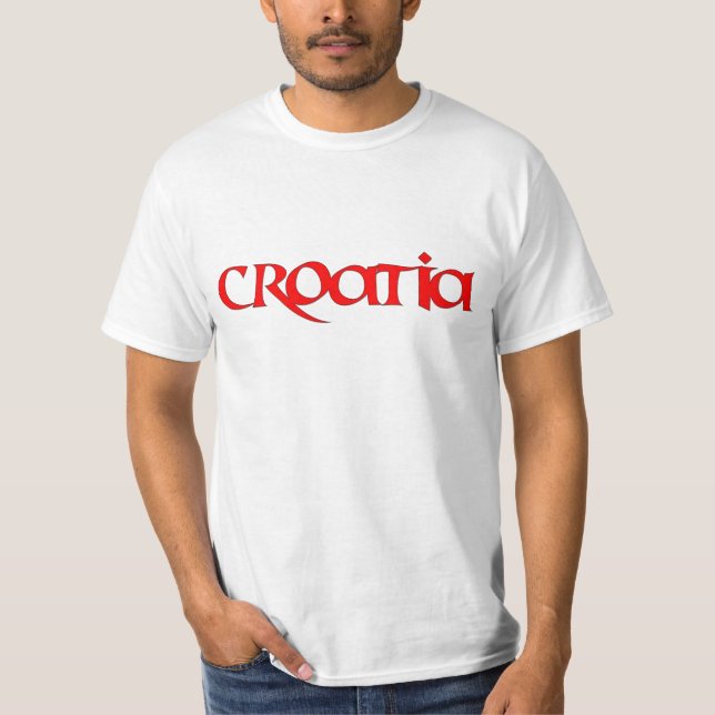 CROATIA T-SHIRT (Framsida)