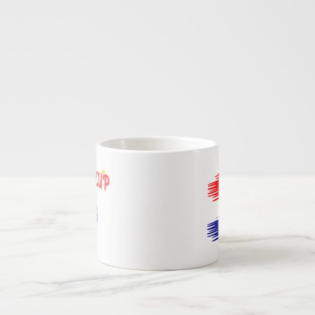 Croatia World Cup 2026 Mug – Proudly Croatian Desi Espressomugg (Framsidan)