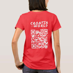CROATIAvsWORLD Red T Shirt