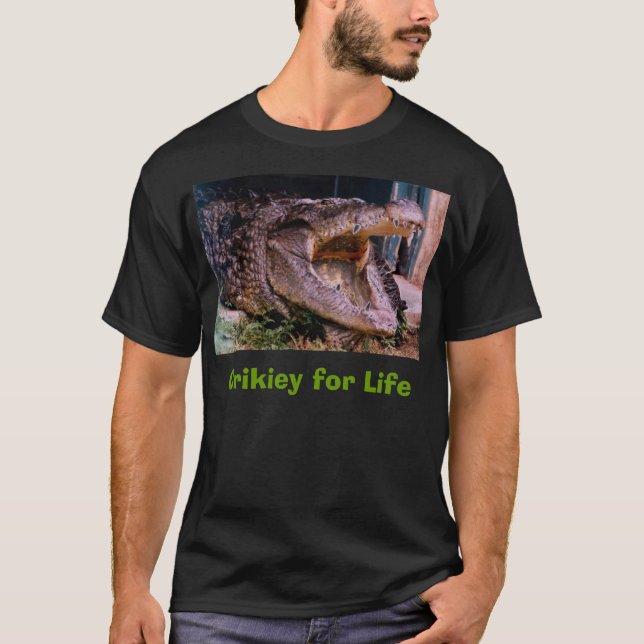 croc Crikiey för liv Tee Shirt (Framsida)