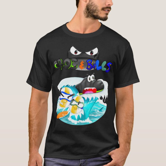Croc och Bollar T Shirt (Framsida)