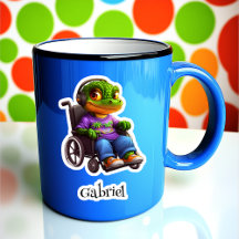 Croc on Hjul Personlig Vinyl Sticker