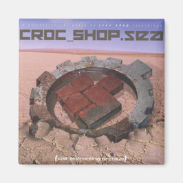 CROC SHOP "Best of" CD-hölje Magnet