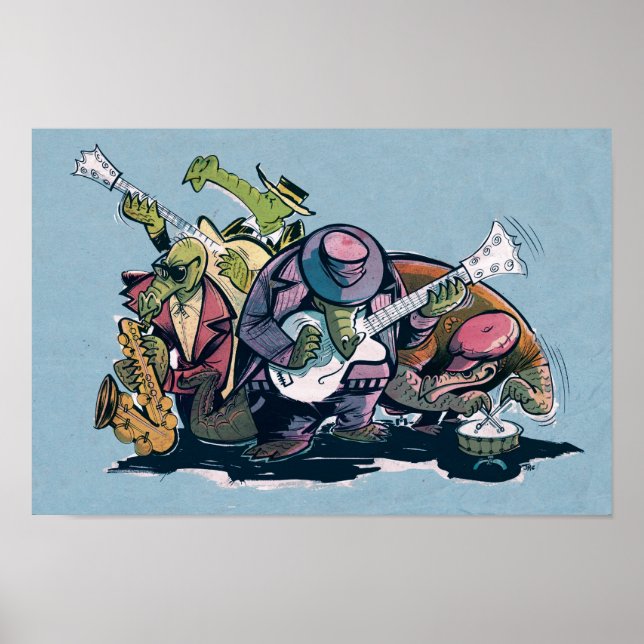 Croc Sten Poster (Framsidan)
