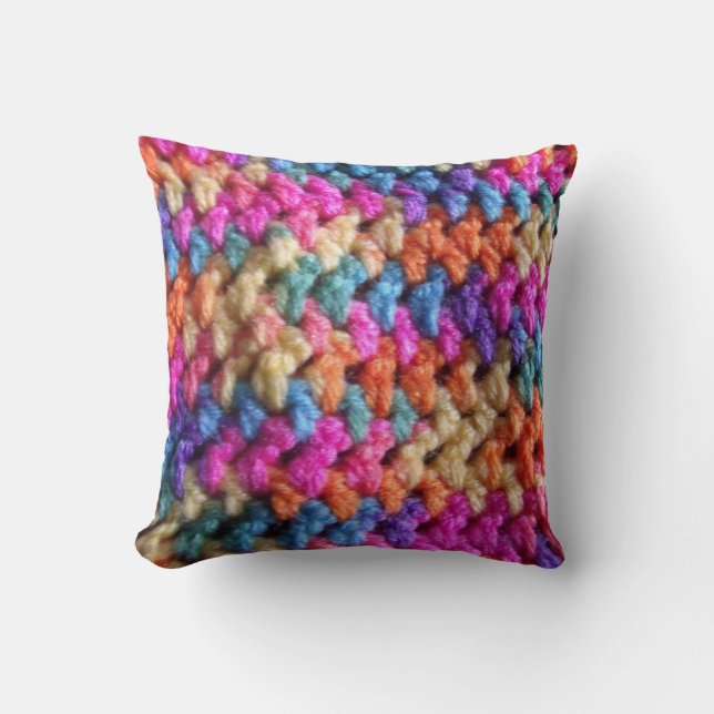 Crochet 1 Pillow Kudde (Framsida)