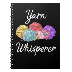 Crochet addicted Yarn Lover Mom Grandma Anteckningsbok