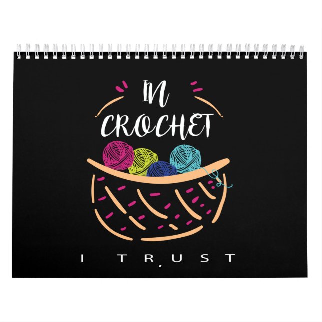 Crochet Älskare| Crochet Mamma Kalender (Omslag)