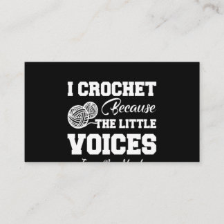 Crochet Älskare| I Kärlek Crocheting Visitkort