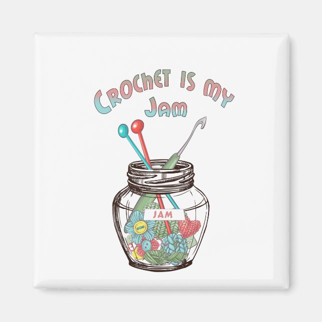 Crochet är min Sylt Magnet (Framsidan)
