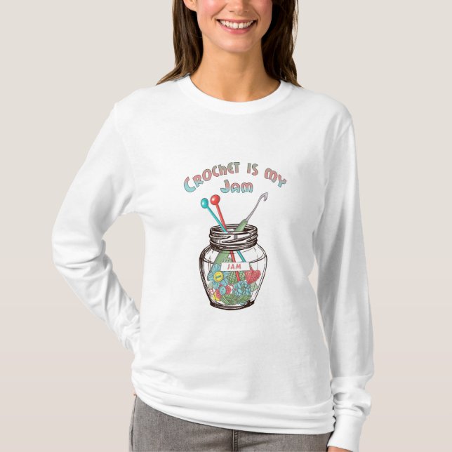 Crochet är min Sylt T Shirt (Framsida)