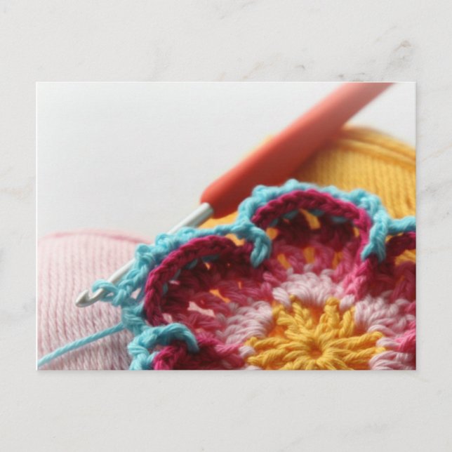 Crochet Cards Vykort (Framsida)