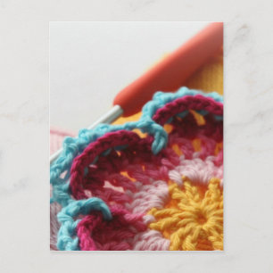 Crochet Cards Vykort