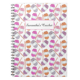 Crochet Craft-garn Anteckningsbok