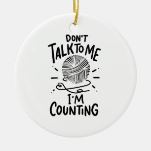 Crochet Crocheting Julgransprydnad Keramik