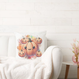 Crochet Cute Pumpkin Kudde