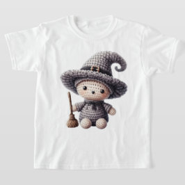 Crochet Cute Witch T Shirt