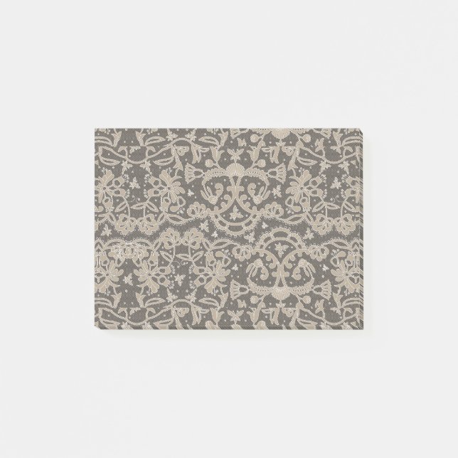 Crochet Embroidery Creation Post-it Block (Framsida)