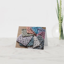 Crochet Granatkort Kort