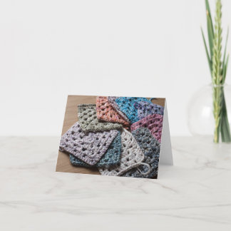 Crochet Granatkort Kort