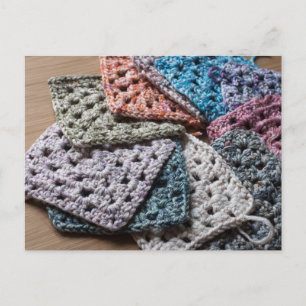Crochet Grants-vykort Vykort
