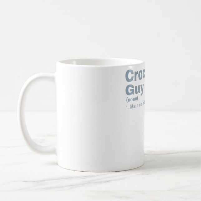 Crochet Guy - Crochet Kaffemugg (Vänster)