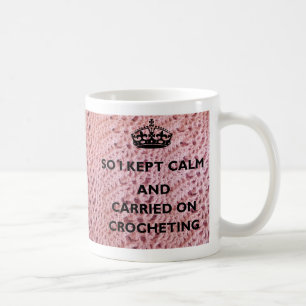 Crochet Kaffemugg