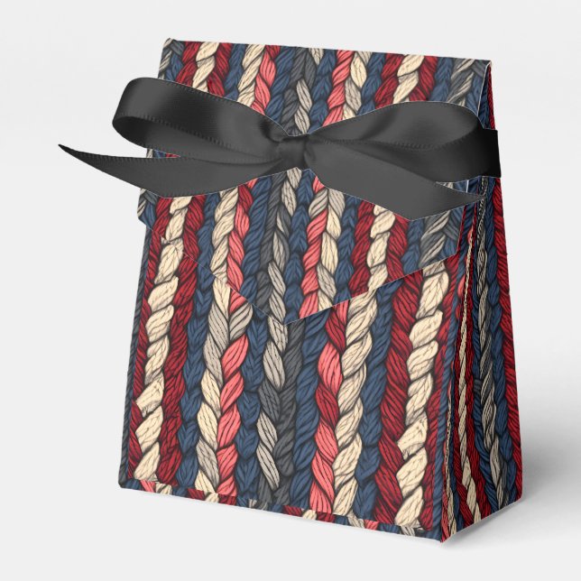 Crochet/Knitting-garn Presentaskar (Framsidan Sidan)