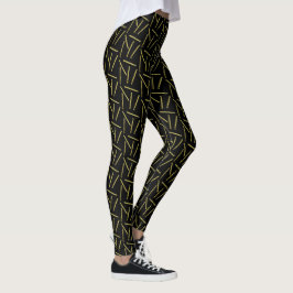 Crochet Krok Crafts Guld + Black Leggings