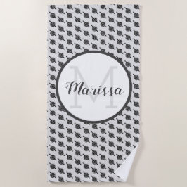 Crochet Krok Garn & Crafts Namn / Initial