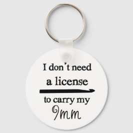 Crochet Krok-licensfartyg Nyckelring