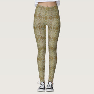 Crochet look Leggings in Färg Pear-HAMbyWG