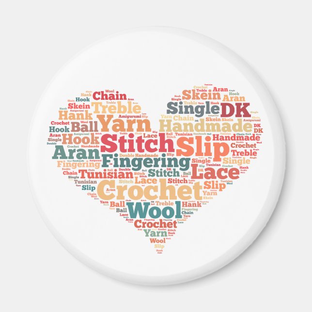 Crochet Magnet (Framsidan)