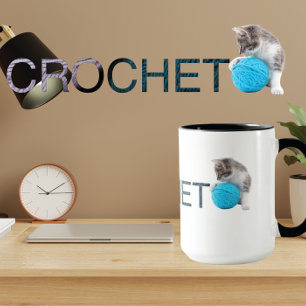 Crochet Mugg 15 oz