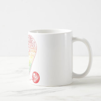 Crochet Ord Mugg (Färg)