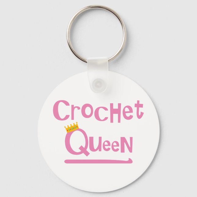 Crochet Queen Nyckelring (Framsida)