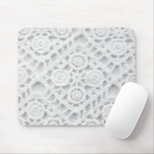 Crochet Snöre Mönster Musmatta