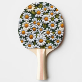 Crochet White Daisies Spring Wildflowers Pingisracket